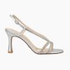 Pelle Moda - Bracen Mid Heel -Silver