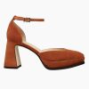 Pelle Moda - Delores Platform - Caramel Brown