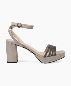 Pelle Moda - Aliana Platform - Pewter
