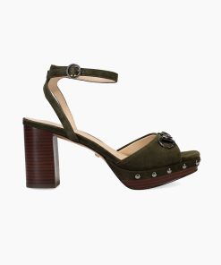 Pelle Moda - Anara Platform - Dark Olive